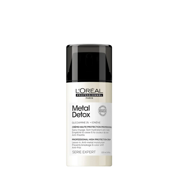 Crema termoprotectora  anti quiebre y antifrizz METAL DETOX