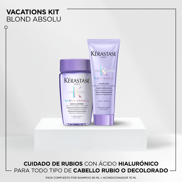 Travel size hidratación de rubios Blond Absolu