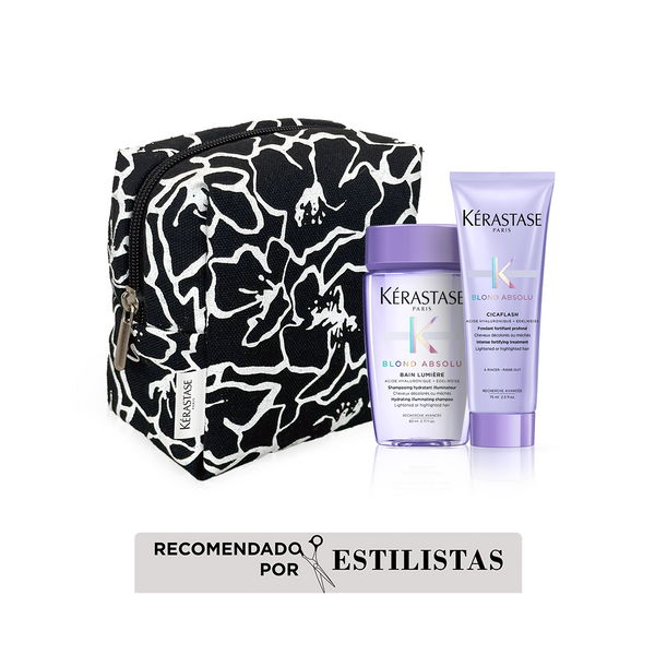 Kit travel size hidratación de rubios Blond Absolu