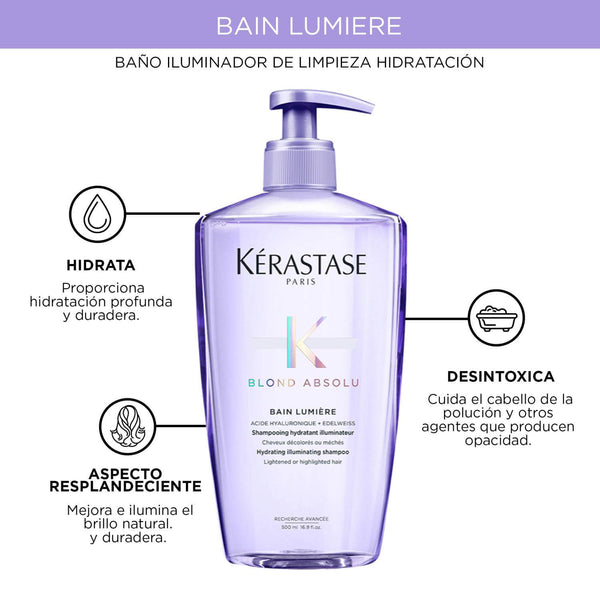 Bain lumiere . Blond Absolu 500 ml