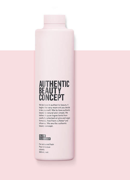 Glow Cleanser . Shampoo nutritivo de cuidado del color .